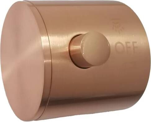 Saniclear Copper omstelknop voor opbouw badkraan