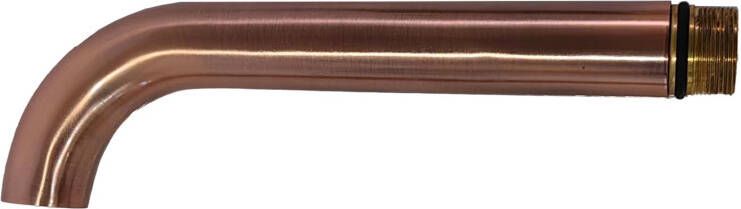 Saniclear Copper uitloop tbv inbouwwastafelkraan