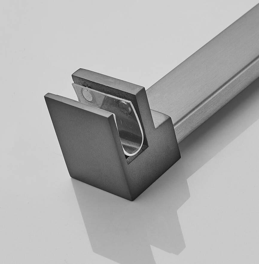 Saniclear Redro glasbevestiging haaks verouderd ijzer gunmetal