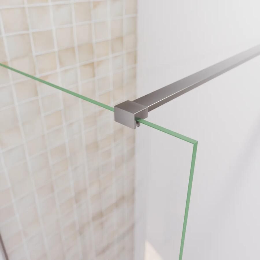 Saniclear Redro stabilisatiestang 100cm incl. muur- en wandbevestiging RVS