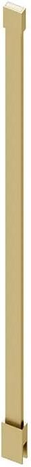 Saniclear Redro stabilisatiestang 100cm voor plafondbevestiging geborsteld messing mat goud