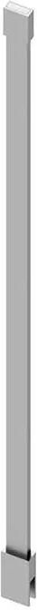 Saniclear Redro stabilisatiestang 100cm voor plafondbevestiging RVS