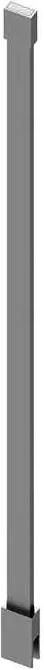Saniclear Redro stabilisatiestang 100cm voor plafondbevestiging verouderd ijzer gunmetal
