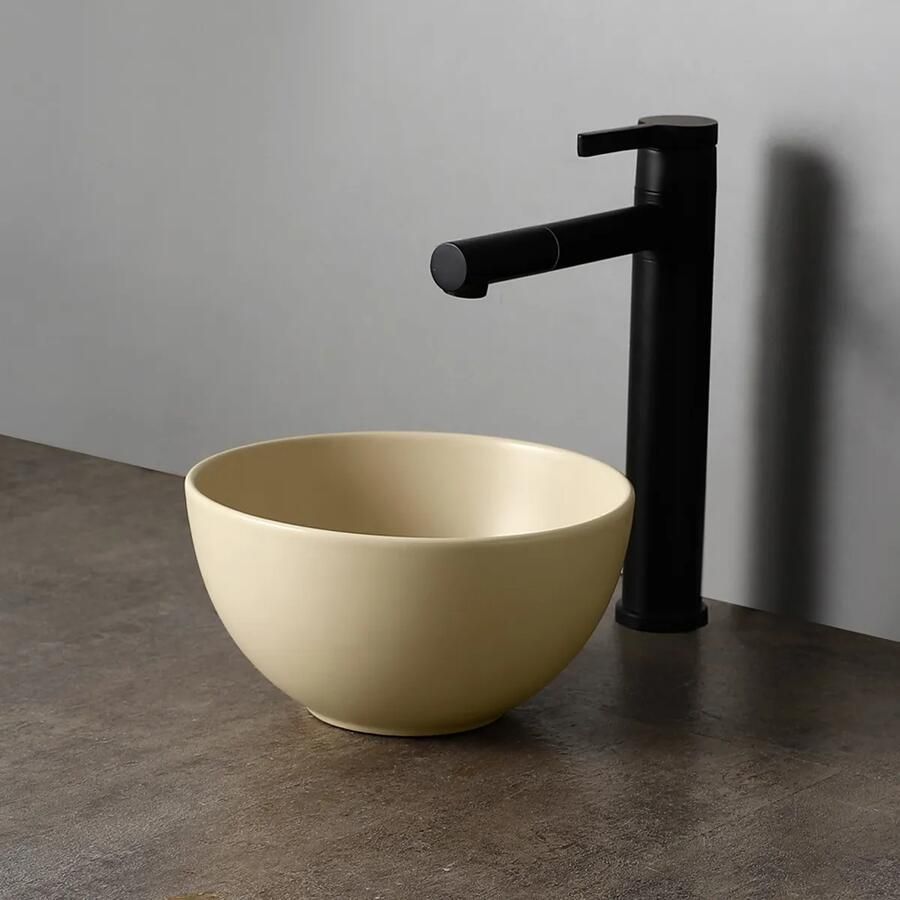 Saniclear SCHADEMODEL: Micro waskom voor toilet 23cm licht ivoor
