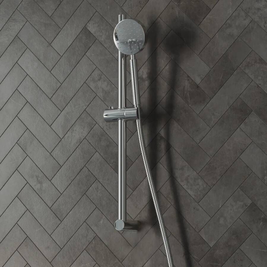 Saniclear Talpa glijstangset met Vision handdouche chroom