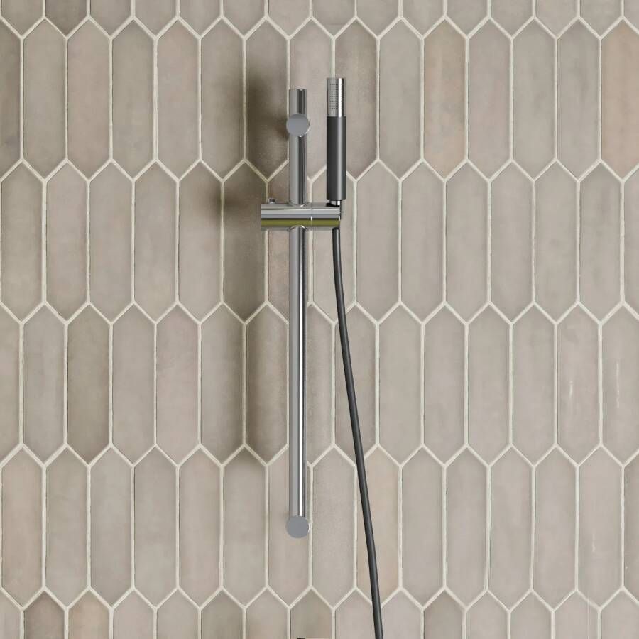 Saniclear Talpa Pro glijstangset met staafhanddouche chroom