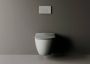 Creavit Hangend Toilet 35.3x51cm spoelrandloos koel grijs FE322-11CG00E-0000 - Thumbnail 2