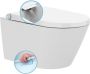 SaniGoods Andria douche wc wit toilet met geïntegreerd elektronisch bidet - Thumbnail 1