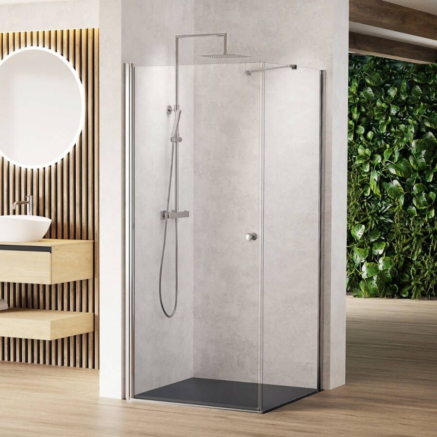 SaniGoods Blinc douchecabine 80x80cm chroom