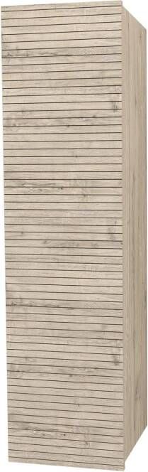 SaniGoods Maisy kolomkast ribbelfront 135cm eiken