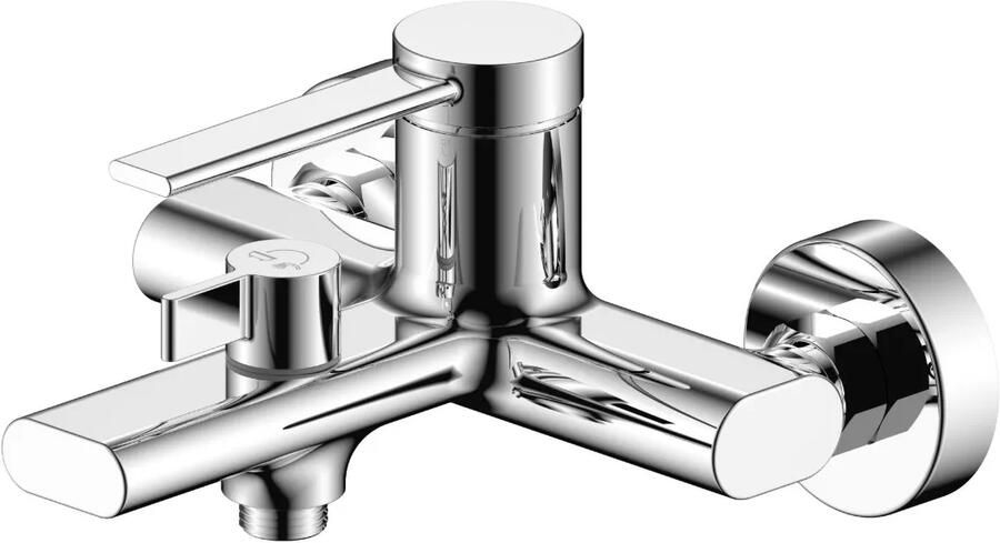 SaniGoods Avery bad- en douchemengkraan chroom