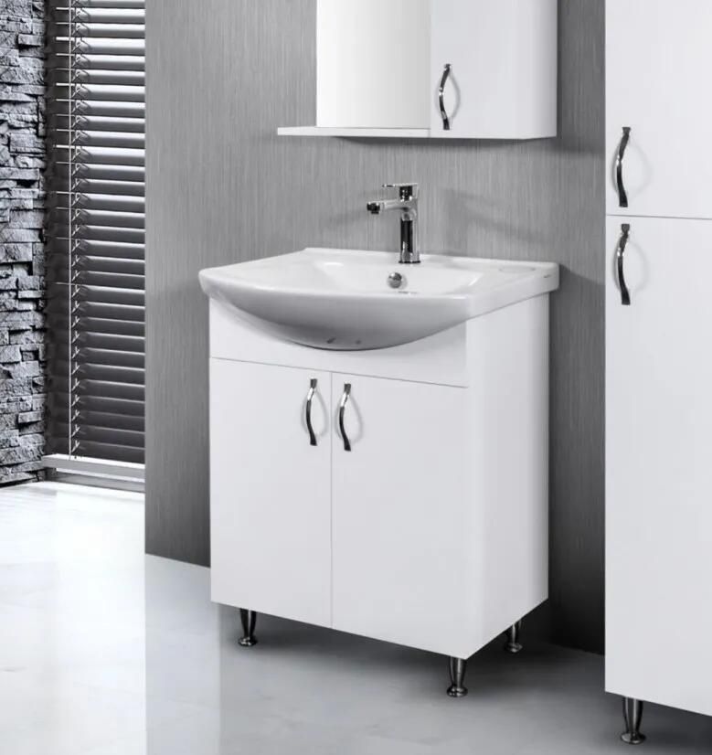 SaniGoods Epoca badkamermeubel met wastafel 1 kraangat 65cm wit