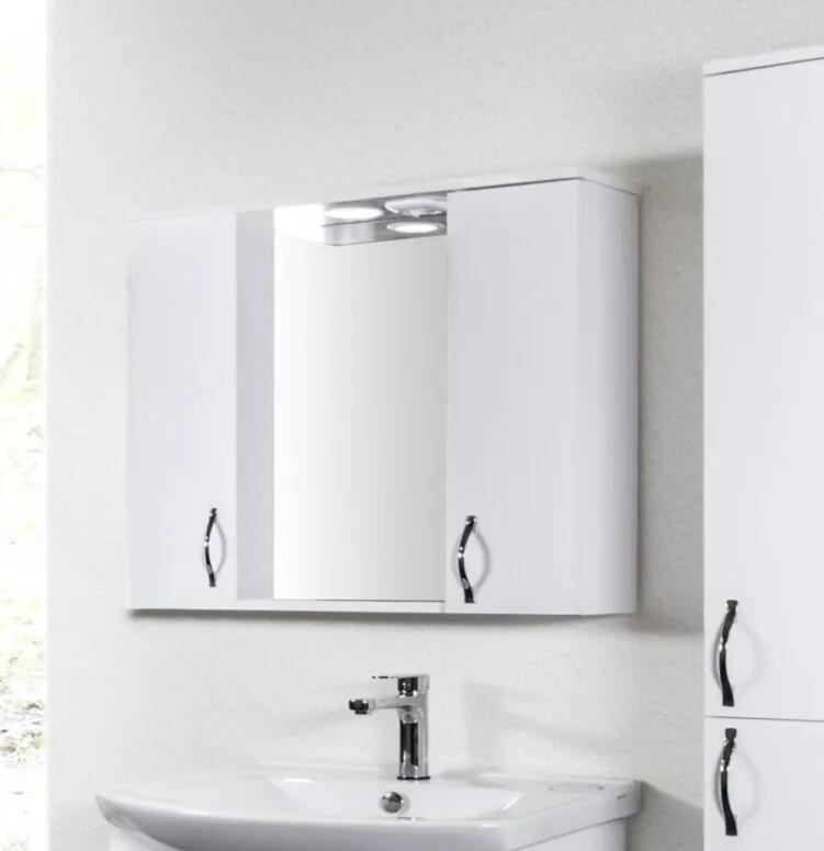 SaniGoods Epoca spiegelkast met verlichting 80cm wit