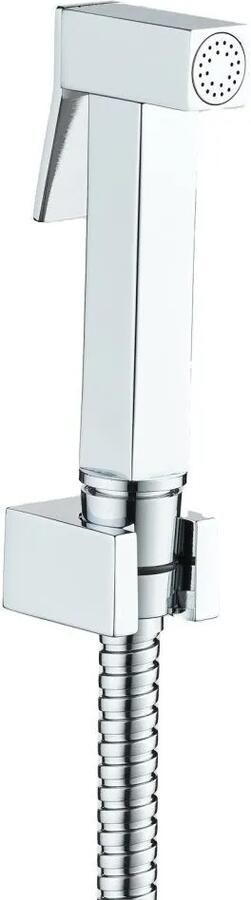 SaniGoods Indigo bidetsproeier vierkant chroom