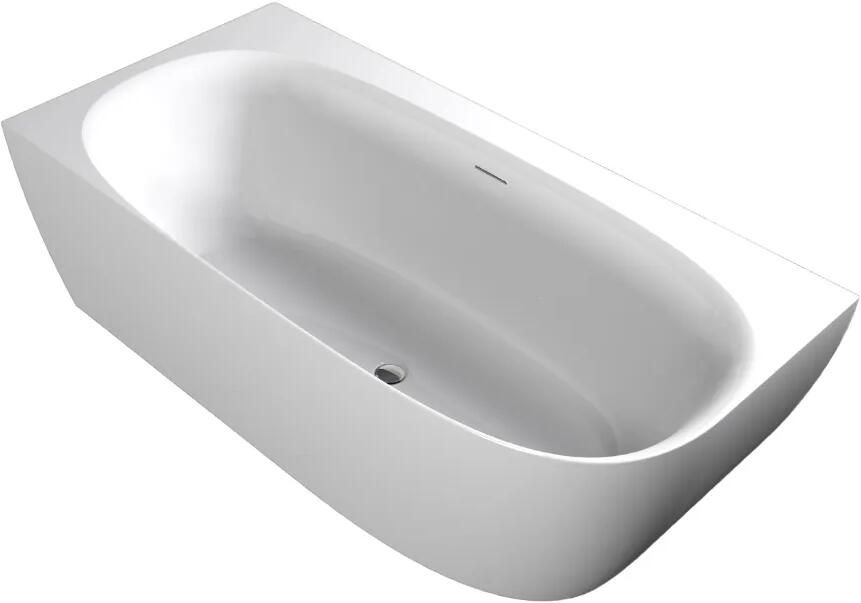 SaniGoods Masala hoekbad rechts 170x80cm wit mat