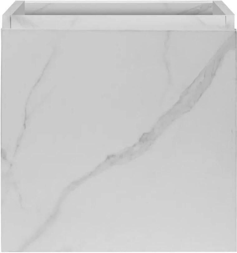 SaniGoods Mikado fontein onderkast marmer 40x22.3x50cm wit