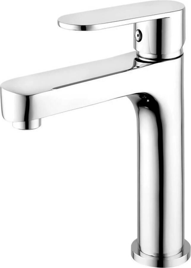 SaniGoods Piper hoge wastafelmengkraan chroom
