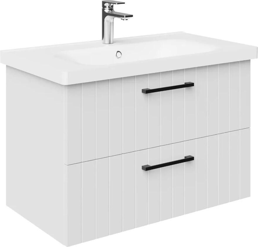 SaniGoods Rangi onderkast 80cm met 2 lades wit