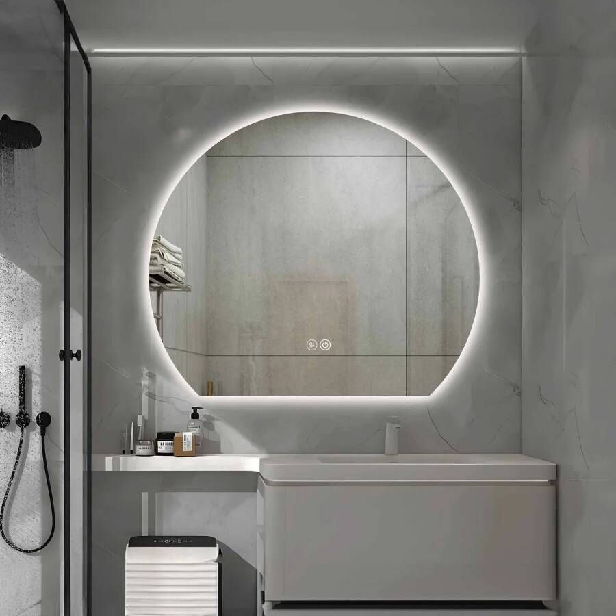 SaniGoods Sunrise spiegel met verlichting en verwarming 120x100cm