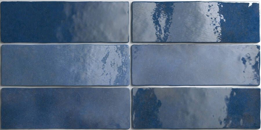 SaniGoods Wandtegel Artisan Colonial Blue 6 5x20
