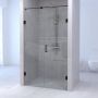Saniclass Create douchedeur 180x200cm 2 delig profielloos met antikalk en 8mm veiligheidsglas geborsteld RVS 4JC14 - Thumbnail 3