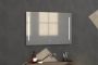 Sanituba Deline spiegel 100x70 met LED verlichting Aluminium Geborsteld - Thumbnail 2