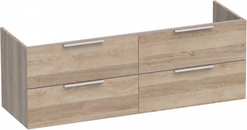 Sanituba EVO onderkast 140cm legno calore