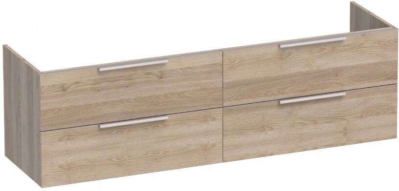 Sanituba EVO onderkast 160cm legno calore