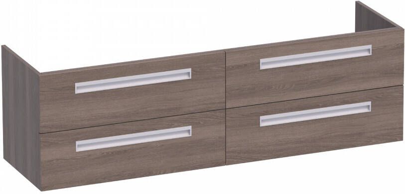 Sanituba IQ onderkast 160cm legno viola