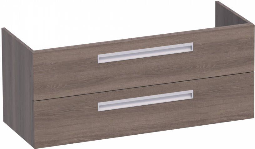 Sanituba IQ onderkast voor dubbele wastafel 120cm legno viola