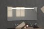 Sanituba Light spiegel 160x70 met LED verlichting Aluminium Geborsteld - Thumbnail 2