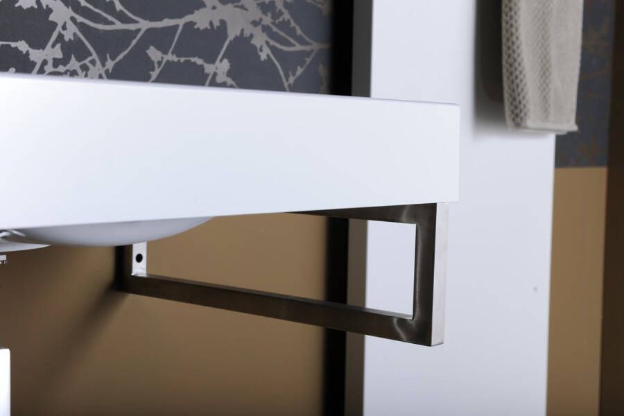 Sapho Areca steunbeugel 49x15cm RVS