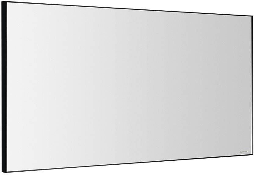 Sapho Arowana spiegel 120x60cm zwart