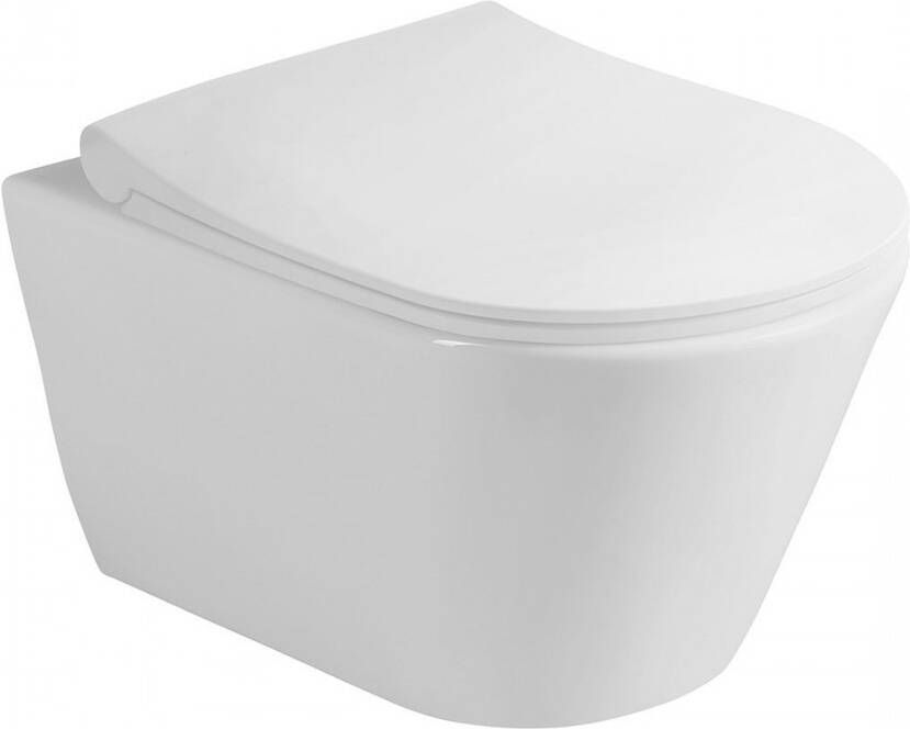 Sapho Avva randloos toilet wit online kopen