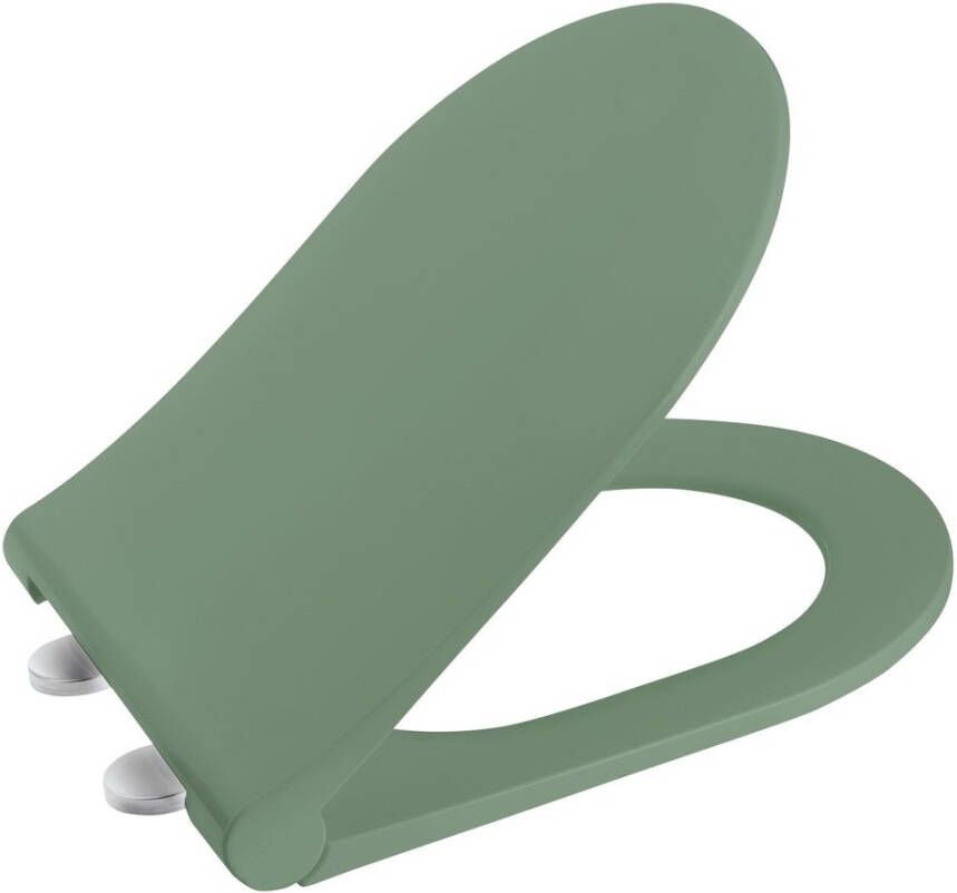 Sapho Avva toiletzitting softclose groen mat