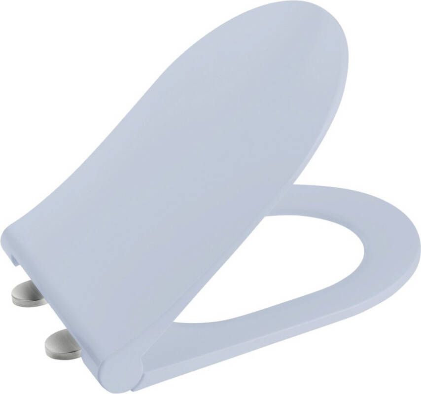 Sapho Avva toiletzitting softclose lichtblauw mat