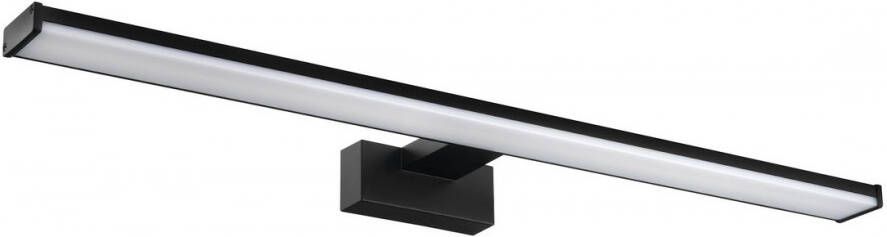 Sapho Chicago spiegellamp 60cm zwart mat