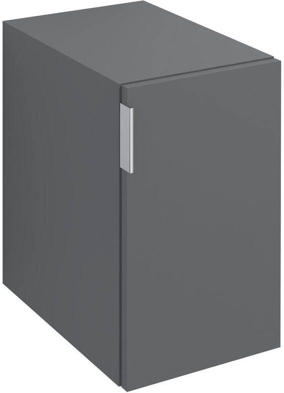 Sapho Cirasa zijkast voor wastafelmeubel 30x46x52cm antraciet