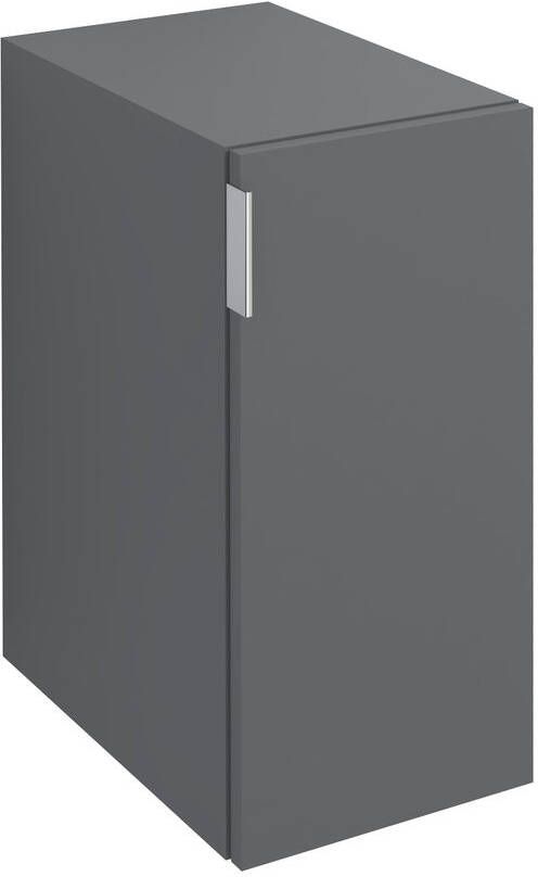 Sapho Cirasa zijkast voor wastafelmeubel 30x46x64cm antraciet