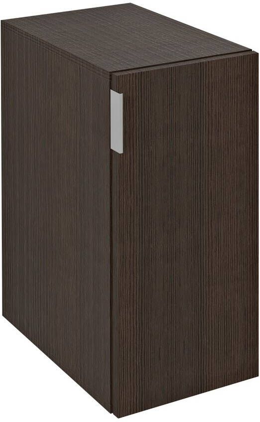 Sapho Cirasa zijkast voor wastafelmeubel 30x46x64cm donkerbruin eiken