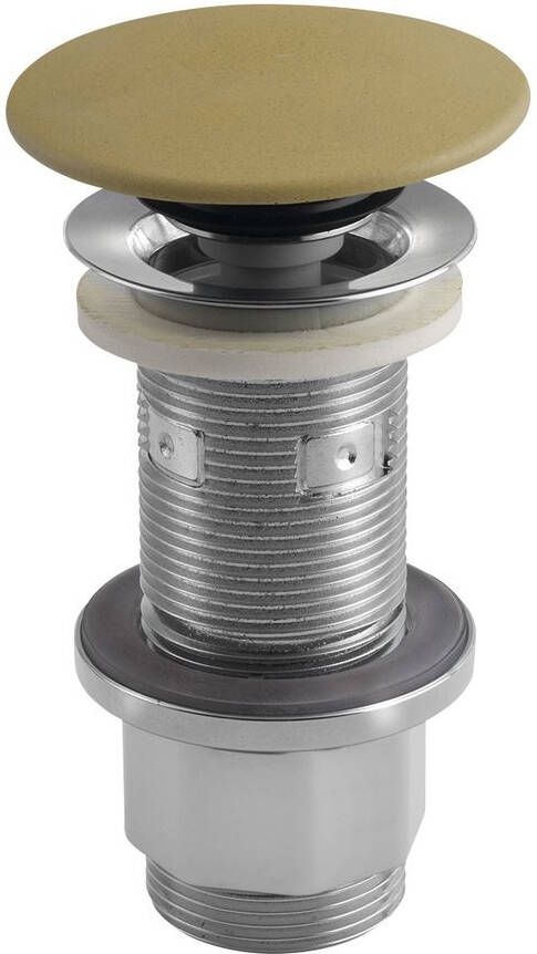 Sapho Concrete afvoerplug met clicksysteem beton geel