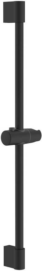 Sapho Cubemix douche glijstang 70cm zwart mat