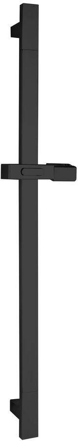 Sapho Cubemix douche glijstang 70cm zwart mat