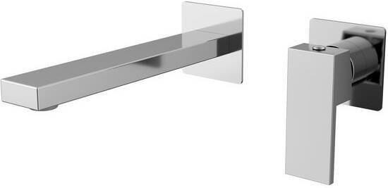 Sapho Cubemix inbouw wastafelkraan chroom