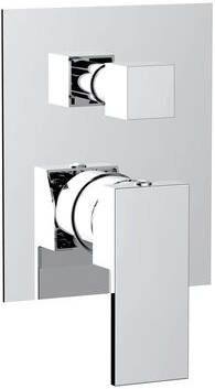 Sapho Cubemix thermostatische inbouw douchekraan chroom