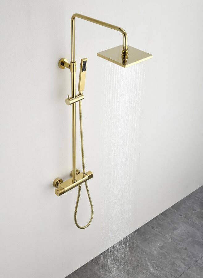 Sapho Dakar thermostaat regendouche goud