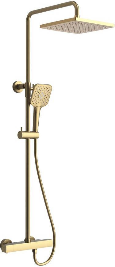 Sapho Dakar thermostaat regendouche goud mat