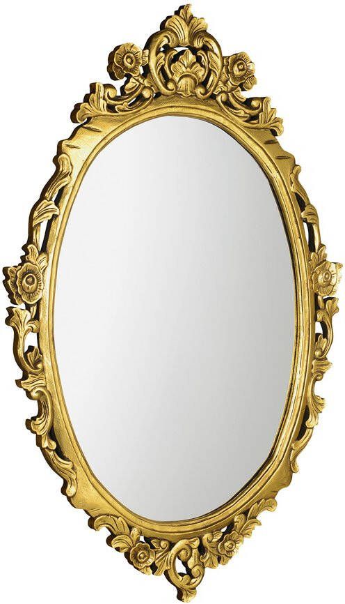 Sapho Desna ovale barok spiegel goud 80x100