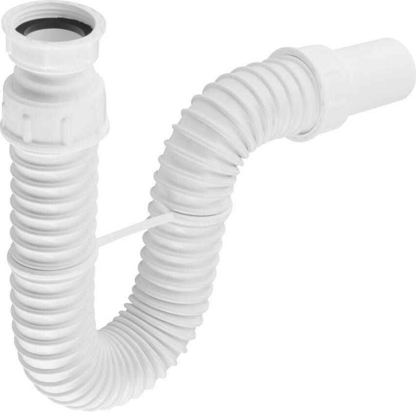 Sapho Flexy flexibele sifon 50cm wit