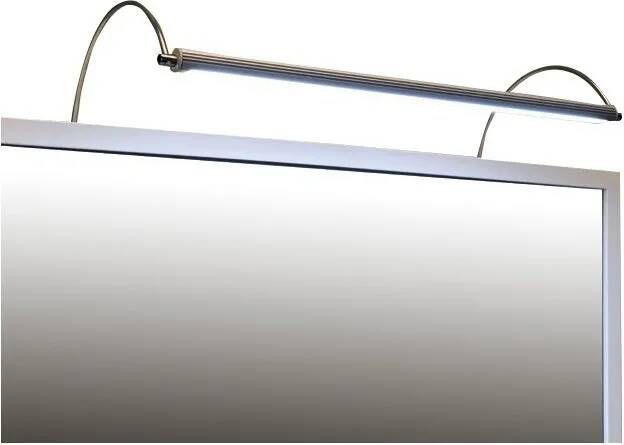 Sapho Fromt touch gebogen spiegellamp 102cm